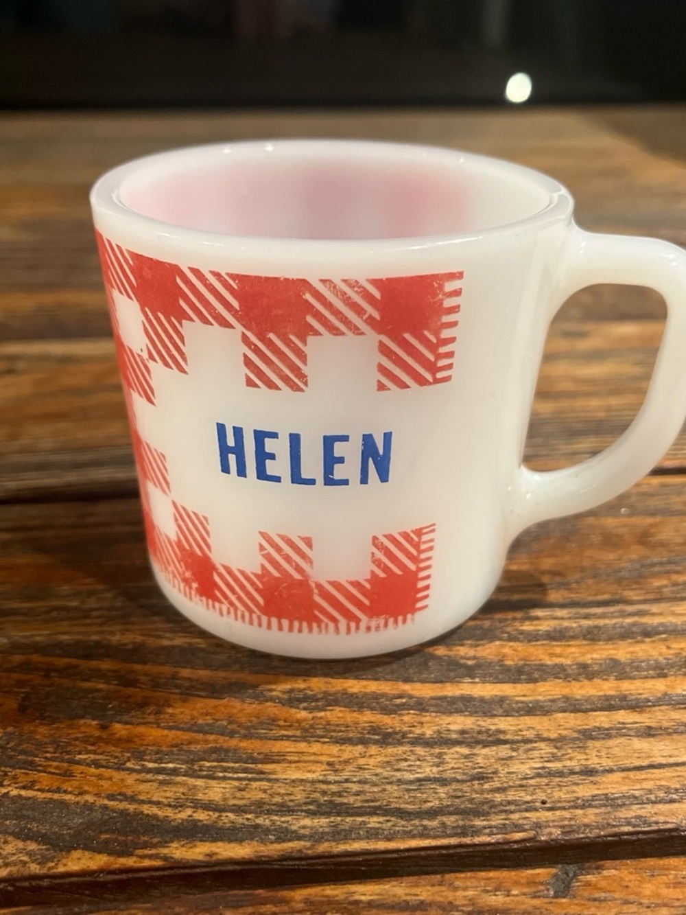 Vintage Westfield milk glass “Helen”